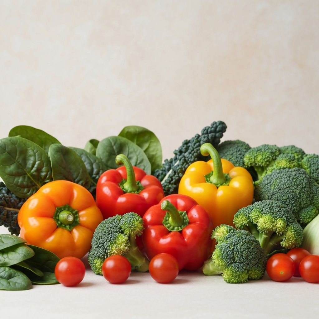 Świeże warzywa liściaste